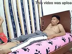 Best blowjobs with my stepsister slut, cum on tits and asshole riding!