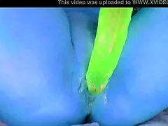 Horny House Wife Rubs Wet Pussy In Lingerie