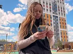 Wow, his city walk turned into a deepthroat creampie with milf mother-in-law! 😍