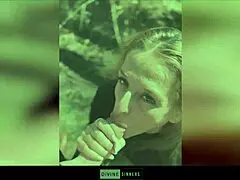 Hot Dutch Milf Fucks Outdoors