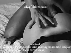 hotwife films pauzão massage for corno husband 🤭