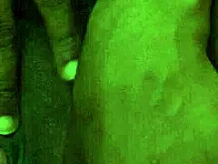 Big ebony rides big cock wet and horny making him cum hard