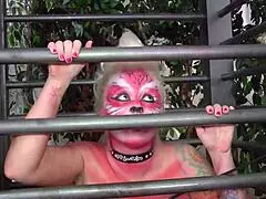 Blonde milf with big boobs used as sex doll 😈