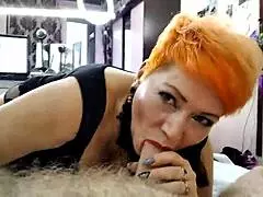 Mature Russian Bitch Sucks Cock Compilation