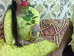 INDIAN VALENTINE SPECIAL-STEPBROTHER PROPOSED SAARA HER STEP SIS BUT HIDE THE REAL PLAN WITH HINDI