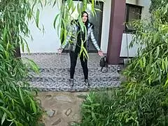 A Lot Of Cum On My Shiny Down-Jacket From The Gardener 270- Preview