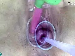 Milf Lesbians Cervix And Urethral Penetration?