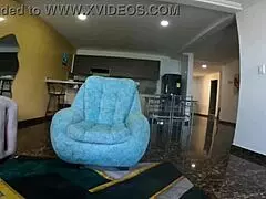 Stepsister squeezes her big ass in new outfit