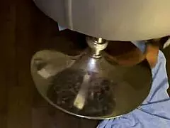 overwhelmed by intense messy anal pounding in the living room with raw passion and deep connection