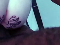 Lorrany's Anal Tattoo Means She Must Fuck Rough Now!