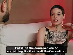 hey, can you handle your first double penetration like saba lapiedra with rough anal and deepthroat?