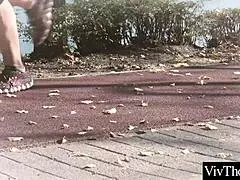 she says, 'lick my shaved pussy'