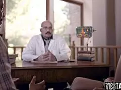 pervert doctor watches patients fuck! 😉