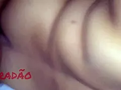 Latina mature with big saggy tits gets anal in POV