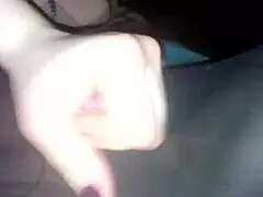 I love amateur's fast handjob in pantyhose