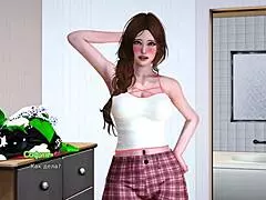 Max's life part 10 with hairy milf riding big cock outdoors in wet pussy action