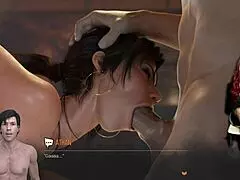 i deepthroat monster cock with fingers in ass