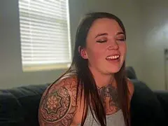 Slut Gets Bred by Big Black Cock in Lingerie!