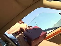 Secret video shows Japanese mature milf with big natural tits in balloon massage