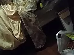 Hey, my stepmom's pretending she's not staring right at that big black monster cock flashing in front of her