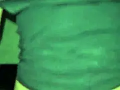 Taboo Chubby Ebony Stepmom Riding Bbc Doggy Style With Brunette Hair.