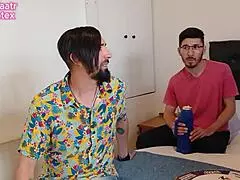 swinger cousins sharing boyfriends with muff diving 😈