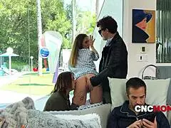 Freeuse Family Wanksgiving With Milf Pussy Fucking In Group