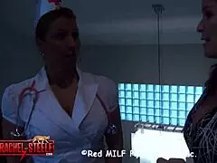 Milf1083 enjoys a threesome, just what the doctor ordered