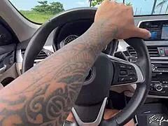 fucked hot milf in abandoned kiosk on santos beach