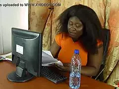 I Had To Fuck The African Interviewer In Doggystyle Ass Pounding Before She Offered The Job!