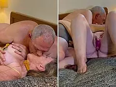 Granny Princess Leia Fixes Something Wrong With Her Lightsaber In Homemade Pov