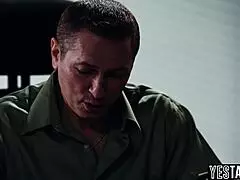 teen porn star seduces mature counselor passionately