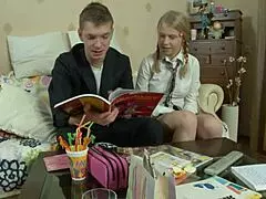 blonde teen 18+ sucking big cock casually