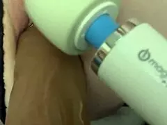 Wife takes monster bbc in homemade scene. He chokes her while deepthroating.