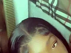 My little 18+ stepsister jumps on me right when I get home to ride my big black cock hard