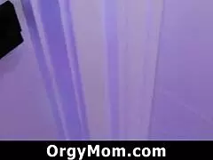 step son finds stepmom as sexy bunny and sad, leading to group fun