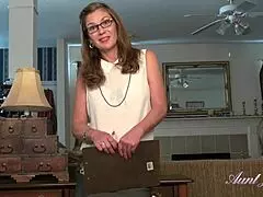 i feel so aroused watching 43yo hairy milf isabella as my new secretary