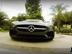 Playboy babes wash Mercedes in hot bikinis