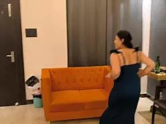 Desi step mom interacts with step son