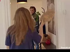 Watch louise meritz get topless and give a blowjob in this episode.