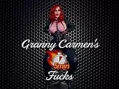 Granny Nun Mary Carmen's Heretical Fuck Close-Up