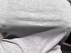 horny stepmom artemisia love has big boobs bouncing in outdoor session