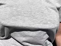 horny stepmom artemisia love has big boobs bouncing in outdoor session