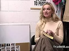 cougar caught masturbating with stolen dildos in office