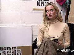 cougar caught masturbating with stolen dildos in office