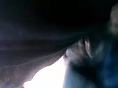 young milf gives blowjob focusing on ass