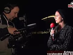 deutsches skandal casting auf der straße mit flashing milf amateurs