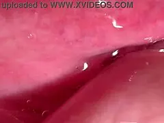 Amateur wife shows pink shaved pussy close up 172 days after losing virginity