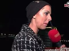 deutsches skandal casting auf der straße mit flashing milf amateurs