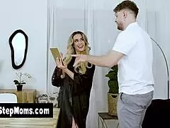 Beautiful Russian Stepmom Sees My Porn And Says Wow!